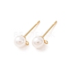 304 Stainless Steel Stud Earring Findings STAS-WH0029-02A-01-1