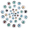 70Pcs 5 Styles Glass Cabochons GGLA-SZ0001-36-6