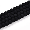Opaque Glass Beads Strands GLAA-T032-P6mm-MD01-1