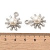 Alloy with Rhinestone Pendants FIND-B032-20P-3