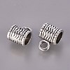 Tibetan Style Alloy Tube Bails K08U0042-2
