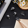 5Pcs Alloy Lapel Pin Backs for Backpack Clothes JEWB-DC0001-40-4