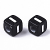 Opaque Acrylic Beads SACR-N002-01I-3