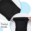 Sponge & Polyester Yoga Sports Knee Pads AJEW-WH20054-202B-02-6