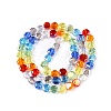 Transparent Glass Beads Strands GLAA-T023-A24-01-2