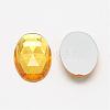 Acrylic Rhinestone Flat Back Cabochons GACR-Q011-30x40-09-2