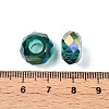Transparent Glass European Beads GPDL-N005-D14mm-A10-3