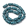 Handmade Lampwork Bumpy Beads LAMP-G170-01B-14-4