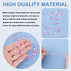 1500Pcs 5 Colors 12/0 Round Glass Seed Beads SEED-PH0001-73E-5