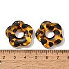 Transparent Acrylic Pendants X-OACR-D303-01B-3