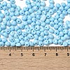 6/0 Opaque Baking Paint Glass Seed Beads SEED-M012-02A-13-4