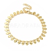 Brass Link Chain Bracelet for Women BJEW-A124-01G-2
