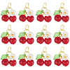 40Pcs Glass Pendants FIND-BBC0004-46-7