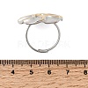 Ion Plating(IP) 304 Stainless Steel Finger Rings for Women RJEW-A093-01PG-5