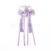 Bowknot Long Ribbon Alligator Hair Clip PHAR-D013-03E-1