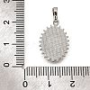 Brass Shell Pendants KK-D328-01P-A-3