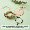Unfinished Natural Wood Beads WOOD-TA0002-41-LF-13