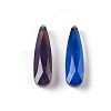 Faceted Glass Cabochons GLAA-E411-05-1