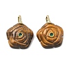 Natural Tiger Eye Carved Pendants GG-CBAF4FB-01G-01-1