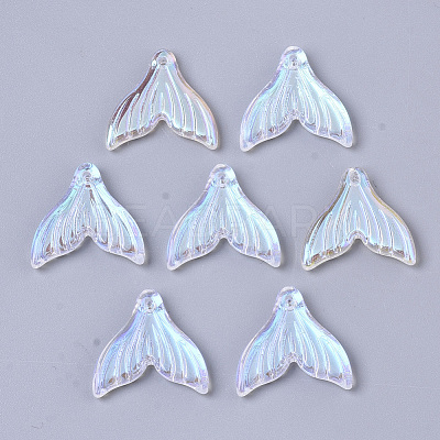 Transparent Glass Pendants X-GLAA-S190-009A-A01-1