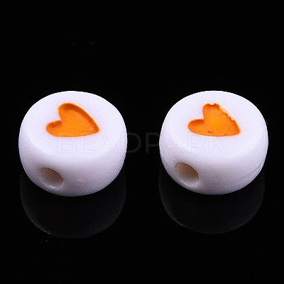 Opaque Acrylic Beads X1-MACR-N008-57-1