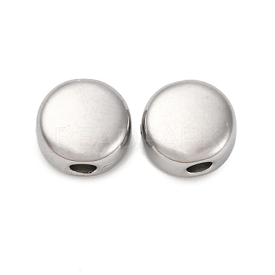 304 Stainless Steel Beads STAS-C128-03A-P-1