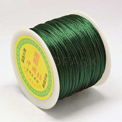 Nylon Satin Rattail Cords NWIR-R025-1.0mm-257-1