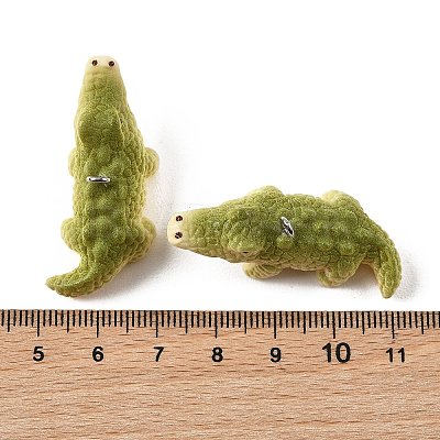 Opaque Resin Pendants LS-RESI-G129-02-1