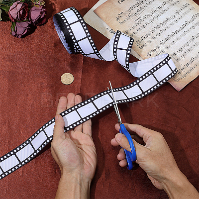 Polyester Ribbons SRIB-WH0011-436C-1