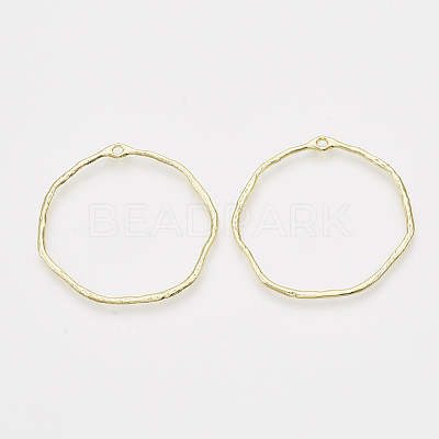 Alloy Open Back Bezel Pendants LS-X-PALLOY-S121-82B-1