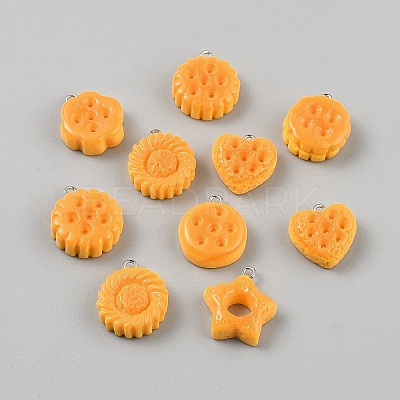 Resin Pendants RESI-TAC0040-02A-1
