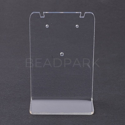 Acrylic Earring Stands Displays X-EDIS-F005-02-1