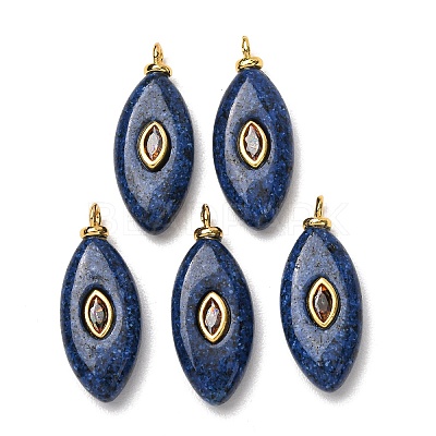 Dyed Natural Lapis Lazuli Pendants GG-CBAA798-04G-03-1
