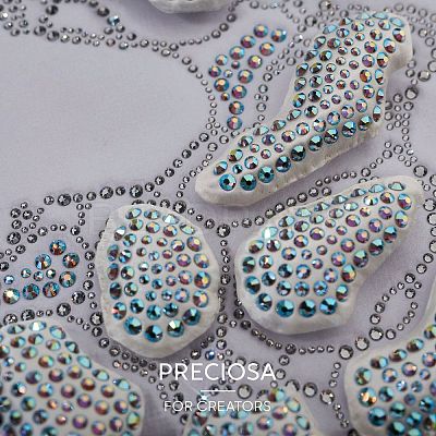 Preciosa® MAXIMA Crystal No Hotfix Flatback Stones Y-PRC-NSS12-30150-1