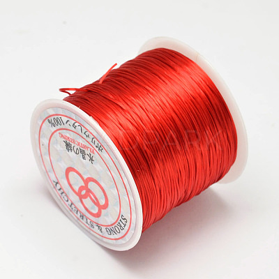 Flat Elastic Crystal String X-EW001-1-1