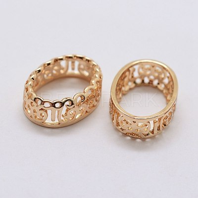Brass Sew on Prong Settings KK-E753-01LG-10x14-1