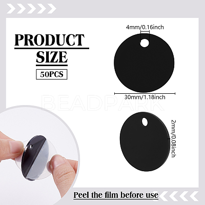 Opaque Acrylic Pendants SACR-WH0006-32B-02-1