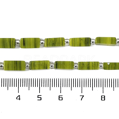 Handmade Lampwork Beads Strands LAMP-Q037-01B-03-1