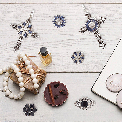 DIY Interchangeable Pendant Necklace Making Kit DIY-DR0001-01-1