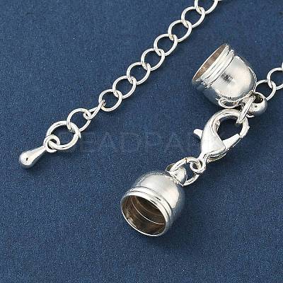 Brass Chain Extender KK-K001-7mm-S-1
