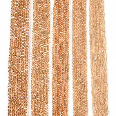 Electroplate Glass Beads Strands LS-EGLA-A044-T6mm-B23-1