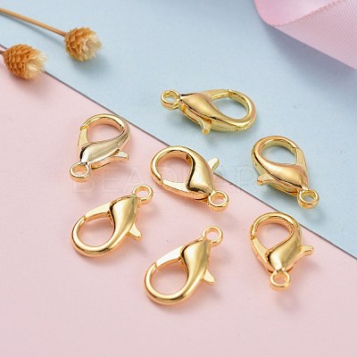 Zinc Alloy Lobster Claw Clasps E106-G-1