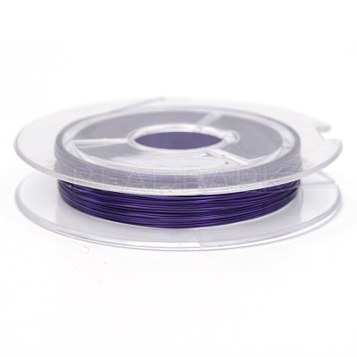 Round Copper Jewelry Wire CWIR-R005-0.3mm-07-1