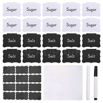 Erasable PVC Price Tags Set ODIS-CA0001-18-1