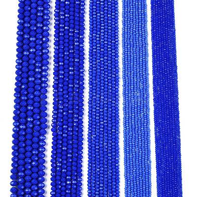 Opaque Solid Color Imitation Jade Glass Beads Strands EGLA-A044-P4mm-D32-1