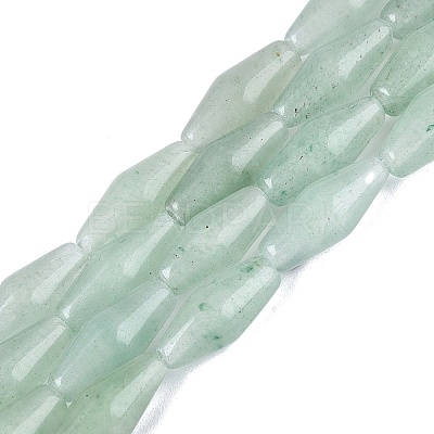 Natural Green Aventurine Beads Strands G-A223-A02-01-1