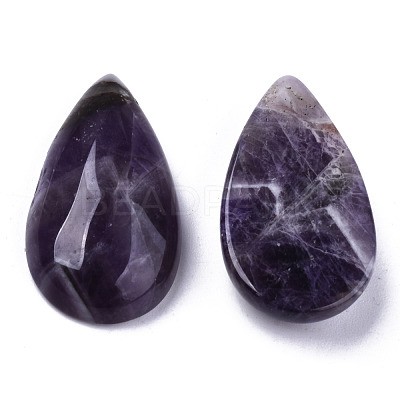 Natural Amethyst Cabochons X-G-N326-72C-1