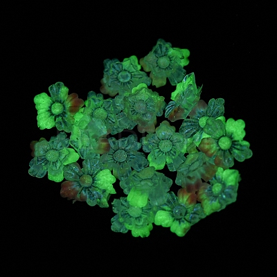 Luminous Transparent Resin Decoden Cabochons RESI-D013-06D-1