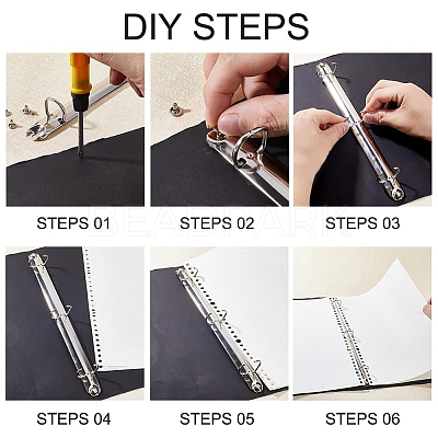 A4 Steel Binding Combs DIY-GF0014-03B-1