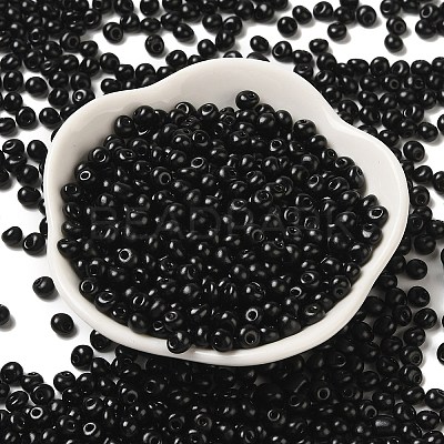 6/0 Opaque Baking Paint Glass Seed Beads X1-SEED-M012-02A-12-1